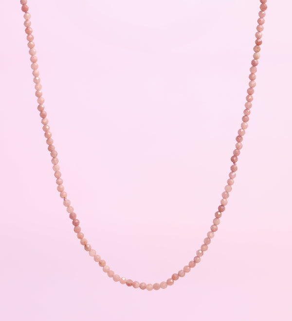 Pink Opal Necklace